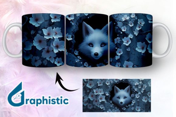 Fox Floral Break Through Mug Wrap 33 Review